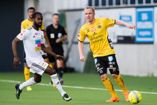 Dalkurds Ammar Ahmed och Elfsborgs Simon Lundevall