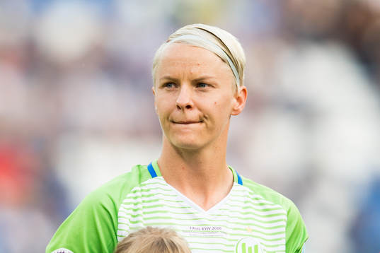 Nilla Fischer of Wolfsburg