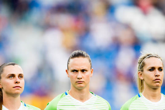 Caroline Graham Hansen of Wolfsburg