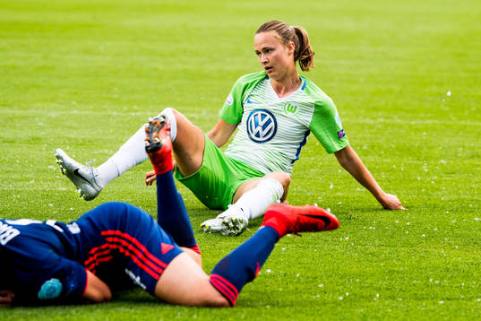 Caroline Graham Hansen of Wolfsburg