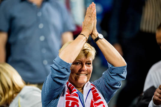 Gerd Stolsmo in the stands