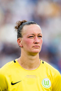 Goalkeeper Almuth Schult of Wolfsburg