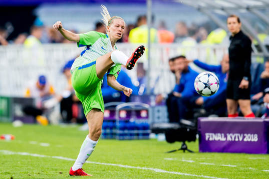 Lara Dickenmann of Wolfsburg
