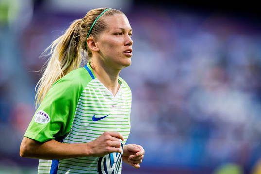 Lara Dickenmann of Wolfsburg
