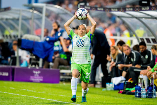Isabel Kerschowski of Wolfsburg