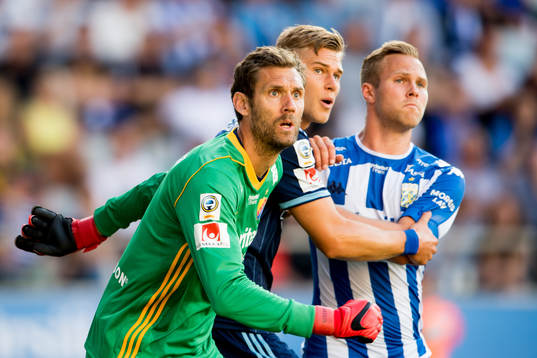Djurgårdens målvakt Andreas Isaksson