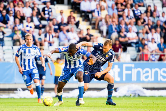 IFK Göteborgs Vajebah Kaliefah Sakor och Djurgårdens