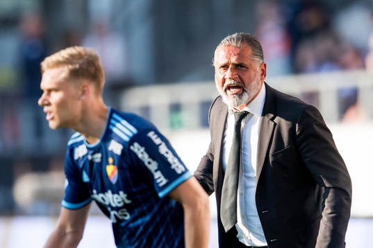 Djurgårdens tränare Özcan Melkemichel