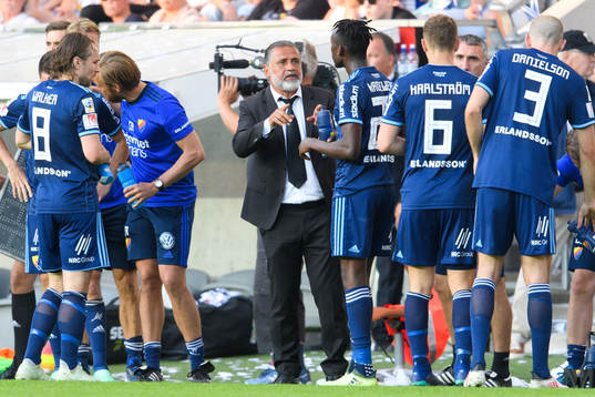 Djurgårdens tränare Özcan Melkemichel