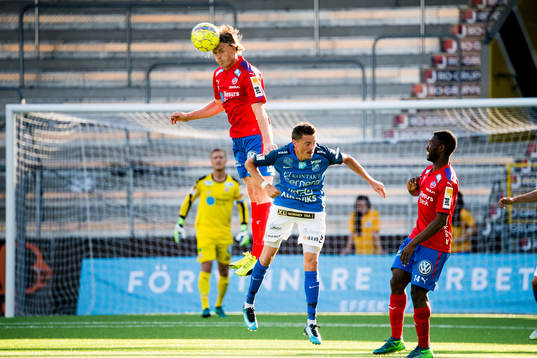 Helsingborgs Carl Johansson och Norrbys Lars Nilsson