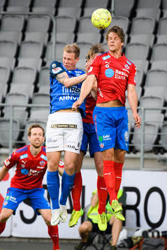 Helsingborgs Fredrik Liverstam och Norrbys Nicklas