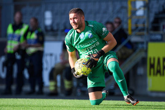 Norrbys målvakt Mergim Krasniqi