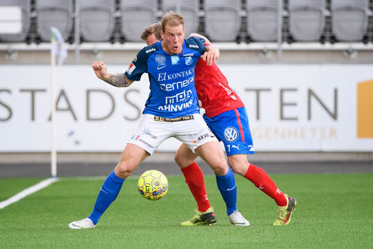 Norrbys Nicklas Savolainen och Helsingborgs Anders Degn