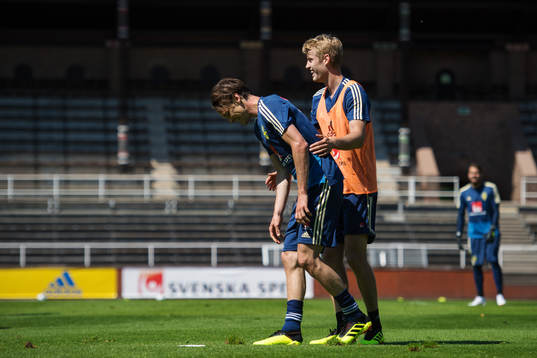 Albin Ekdal och Filip Helander