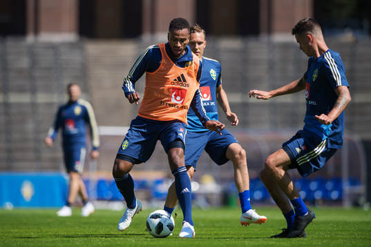 Isaac Kiese Thelin, Ludwig Augustinsson och Mikael Lustig
