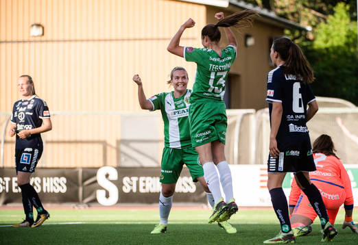 Hammarbys Julia Zigiotti Olme jublar
