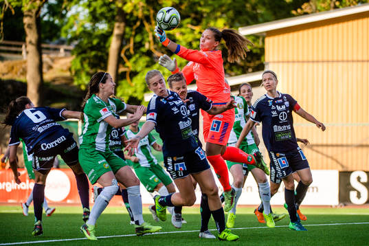 Linköpings målvakt Matilda Haglund
