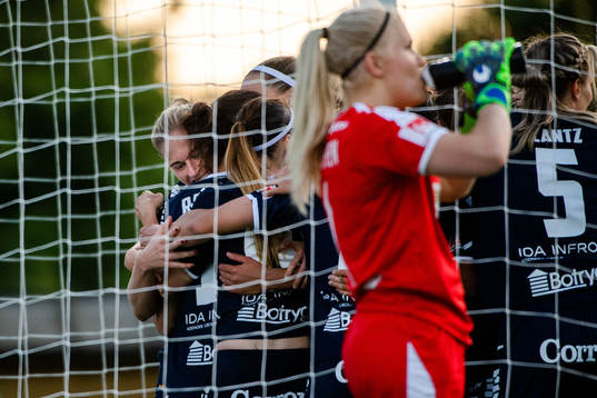Linköpings spelare jublar