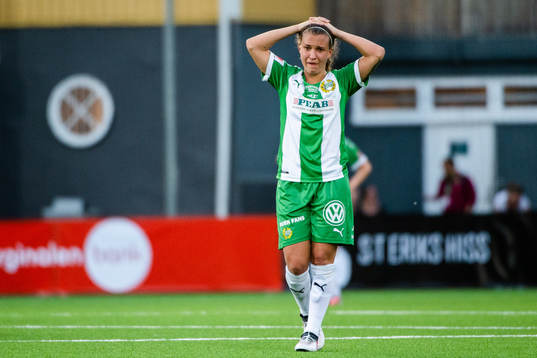 Hammarbys Julia Zigiotti Olme deppar