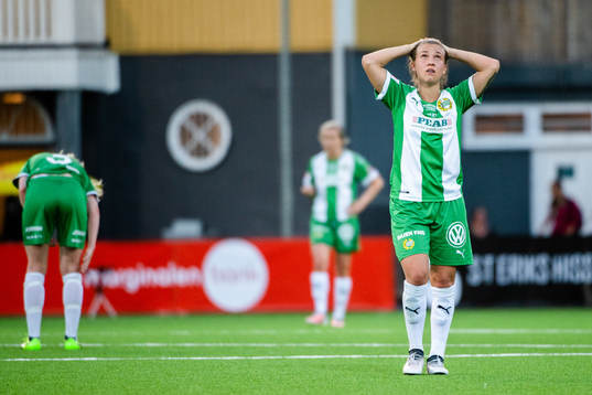 Hammarbys Julia Zigiotti Olme deppar