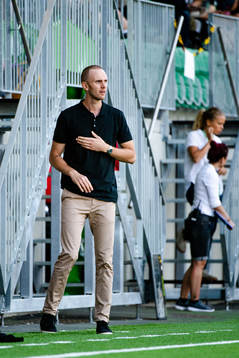 Linköpings tränare Henrik Jensen