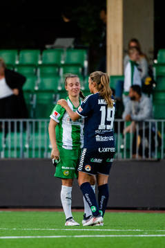Hammarbys Julia Zigiotti Olme och Linköpings Filippa