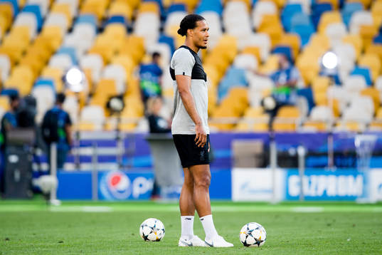 Virgil Van Dijk of Liverpool