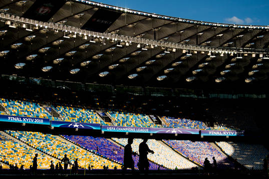 General view of NSC Olimpiyskiy stadium