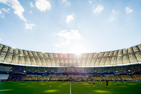General view of NSC Olimpiyskiy stadium
