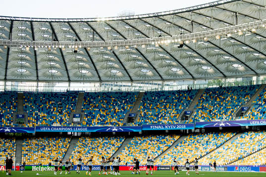 General view of NSC Olimpiyskiy stadium
