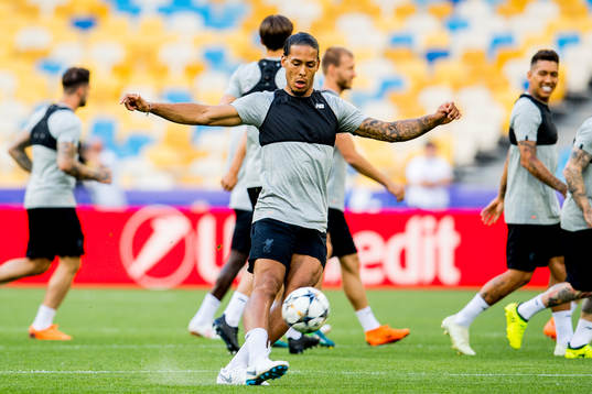 Virgil Van Dijk of Liverpool