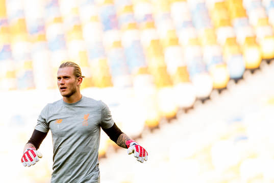 Goalkeeper Loris Karius of Liverpool