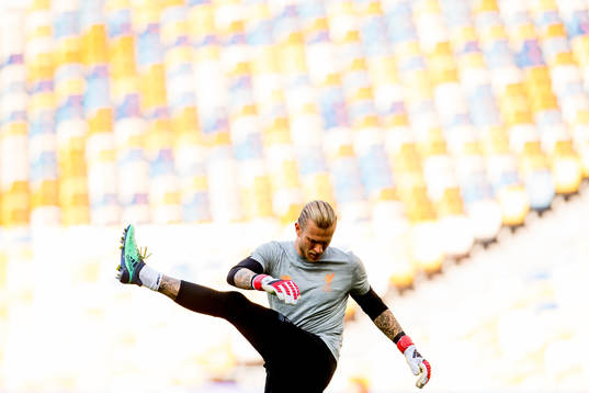 Goalkeeper Loris Karius of Liverpool