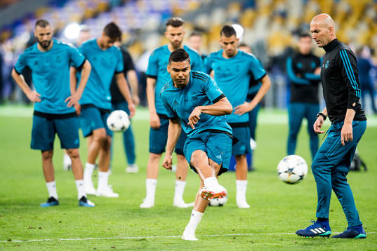 Casemiro of Real Madrid