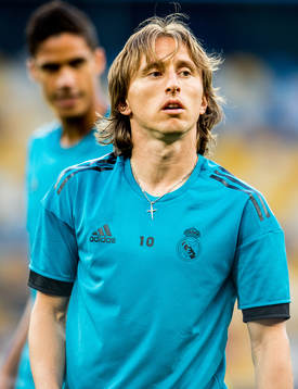 Luka Modric of Real Madrid