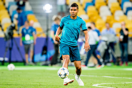 Casemiro of Real Madrid