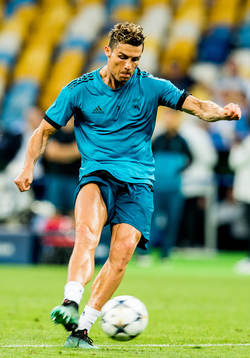 Cristiano Ronaldo of Real Madrid