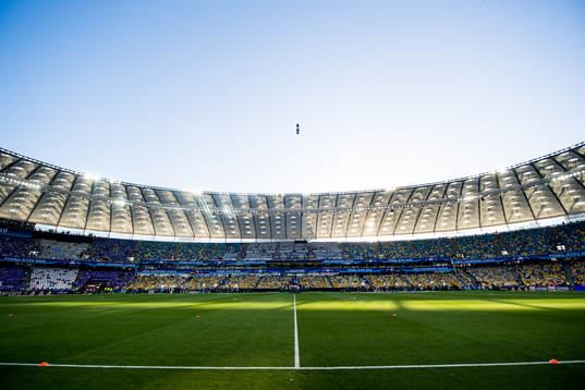 General interior view of NSC Olimpiyskiy stadium