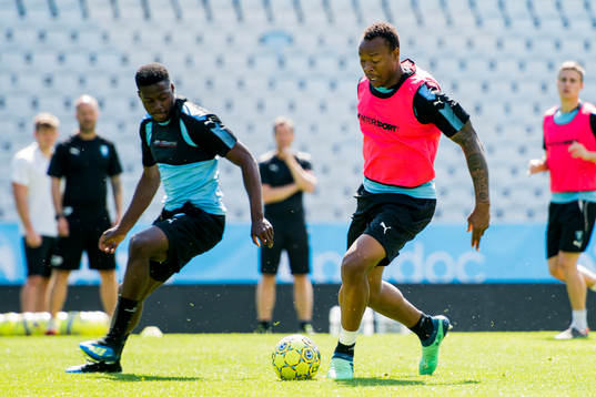 Isak Ssewankambo och Carlos Strandberg