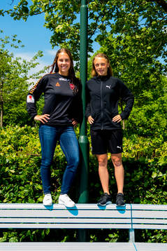 Limhamn Bunkeflos Elisa Lang Nilsson och Rosengårds Hanna