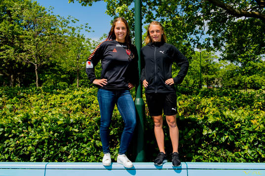 Limhamn Bunkeflos Elisa Lang Nilsson och Rosengårds Hanna