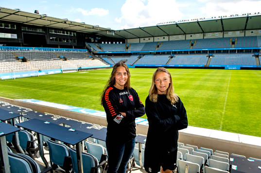 Limhamn Bunkeflos Elisa Lang Nilsson och Rosengårds Hanna