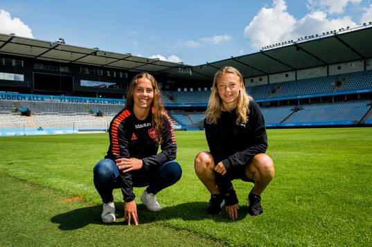 Limhamn Bunkeflos Elisa Lang Nilsson och Rosengårds Hanna