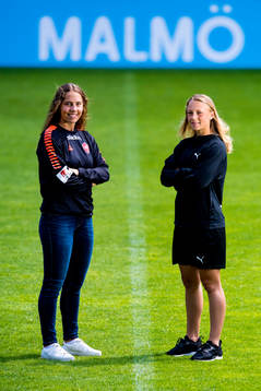 Limhamn Bunkeflos Elisa Lang Nilsson och Rosengårds Hanna