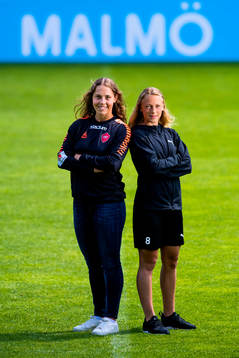 Limhamn Bunkeflos Elisa Lang Nilsson och Rosengårds Hanna