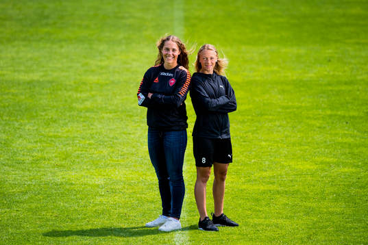 Limhamn Bunkeflos Elisa Lang Nilsson och Rosengårds Hanna