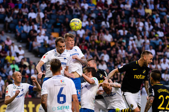 Norrköpings Lars Christian Krogh Gerson och Eric Smith