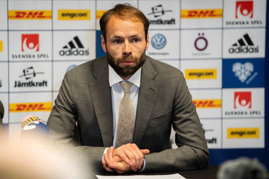 Häckens tränare Andreas Alm