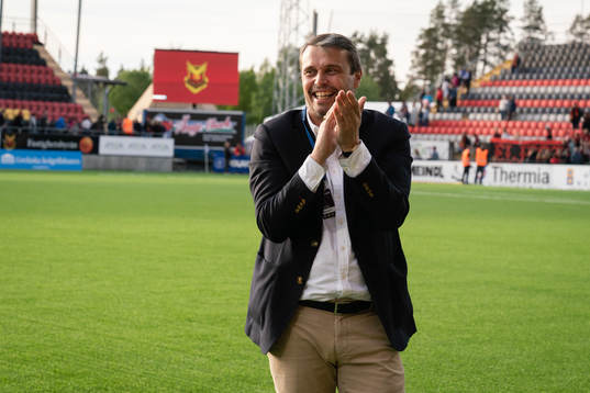 Östersunds ordförande Daniel Kindberg