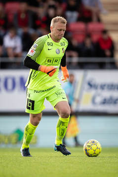 Häckens målvakt Peter Abrahamsson